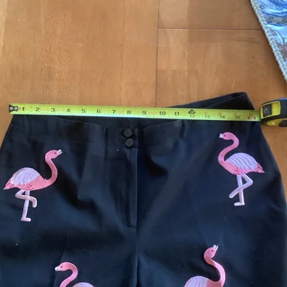 CJ Laing Black Flamingo Pants size 10 - Picture 8 of 10